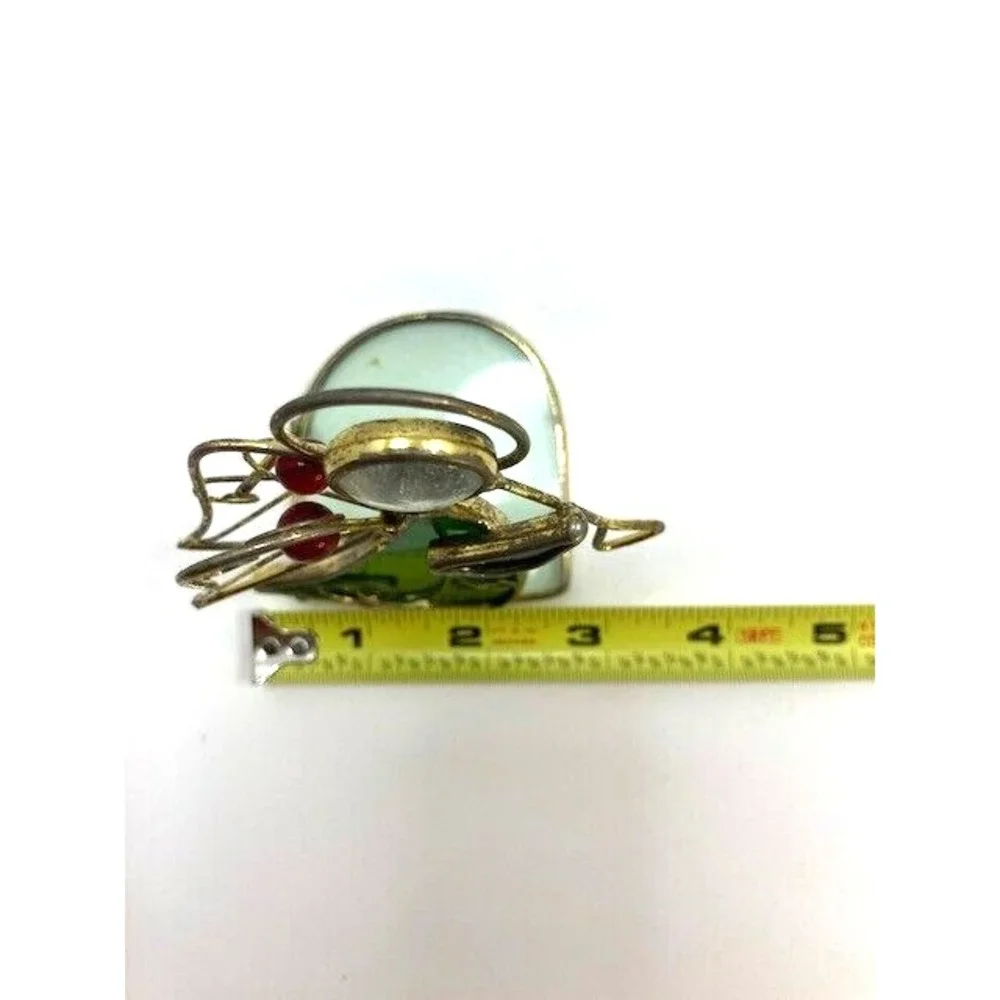 Set of 3 VTG Stained Glass Christmas Angel Votive Candle Tealight‎ Suncatchers
